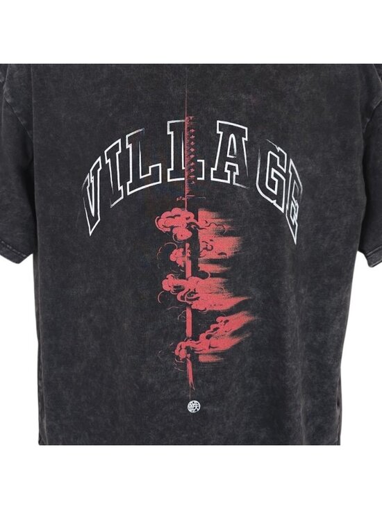 T Streetwear Other - Samurai Sword T Shirt Mens Size Large Black Japanese Village Streetwear RELAXED